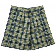 Okul Üniforma Etek Ekose